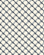 Hand Drawn Diamond Net Pattern Rug