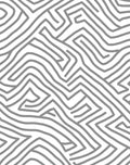 Abstract Labyrinth Geometric Pattern Rug