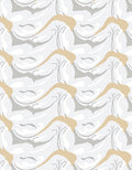 Abstract Organic Wave Pattern Rug