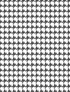 Classic Houndstooth Pattern Rug