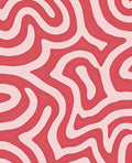 Curving Lines Abstract Pattern Rug