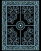 Abstract Art Deco Symmetry Rug