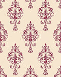 Damask Floral Pattern Design Rug