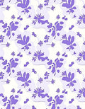 Lila Floral Cutout Pattern Rug
