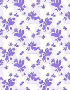 Lila Floral Cutout Pattern Rug