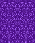 Damask Purple Lilac Abstract Pattern Rug