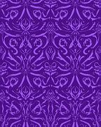 Damask Purple Lilac Abstract Pattern Rug