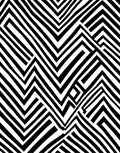 Bold Graphic Lines Patterned Design Rug