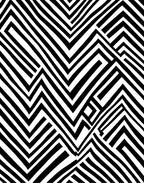 Bold Graphic Lines Patterned Design Rug