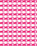 Pink Geometric Abstract Pattern Rug
