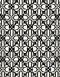 Monochromatic Lattice Pattern Design Rug