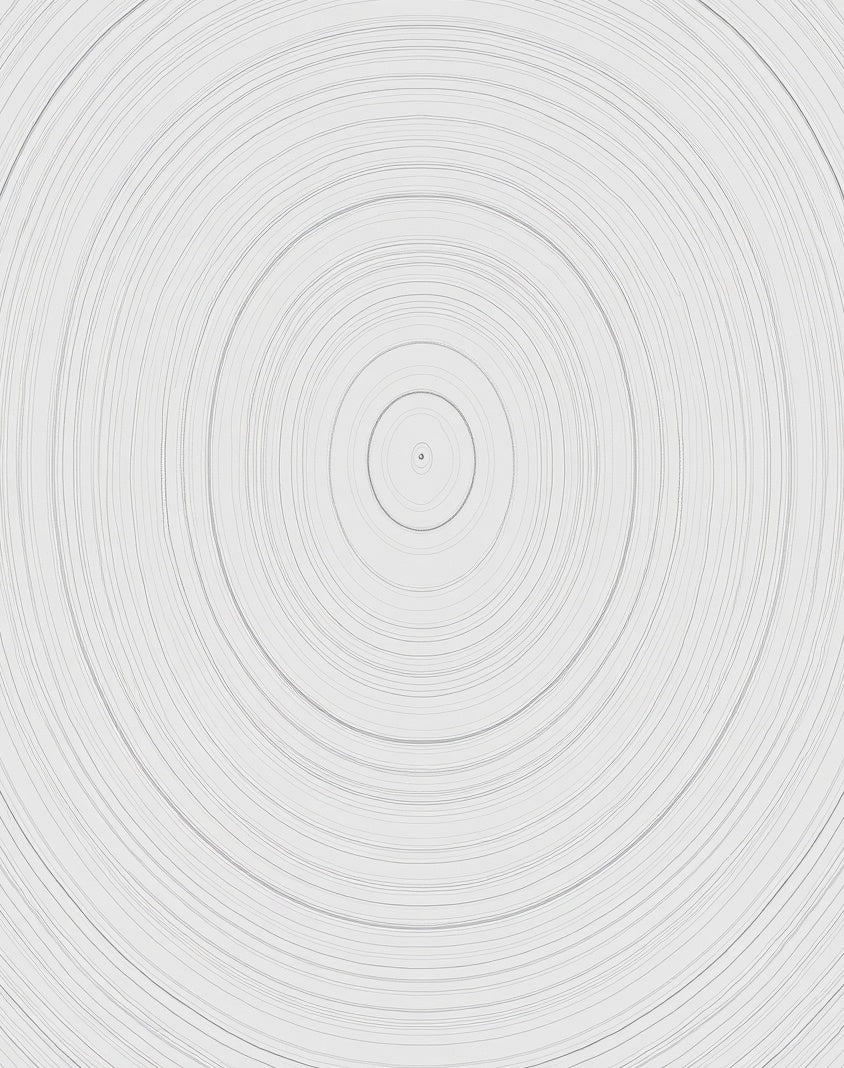 Concentric Linear Pattern Design Rug