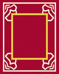 Regal Ivory Yellow Border Design Rug