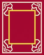 Regal Ivory Yellow Border Design Rug