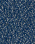 Nautical Navy White Branch Pattern Rug