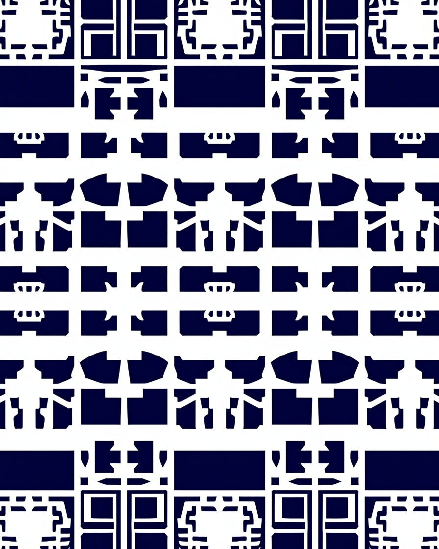 Geometric Lattice Pattern Design Rug