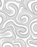 Abstract Swirls Art Decor Rug