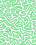 Abstract Organic Swirl Pattern Rug