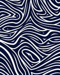 Bold Abstract Swirl Pattern Rug