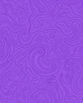 Abstract Swirl Contour Purple Rug