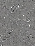 Black White Abstract Wavy Lines Design Rug