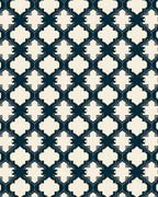 Classic Quatrefoil Lattice Design Rug
