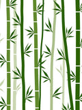 Verdant Bamboo Chic Pattern Rug
