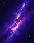 Cosmic Nebula Swirl Pattern Design Rug