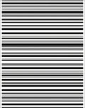 Minimalist Black White Stripe Pattern Rug