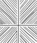 Abstract Black White Diagonal Lines Rug