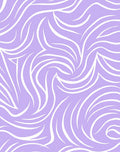 Abstract Swirls Lavender Pattern Rug