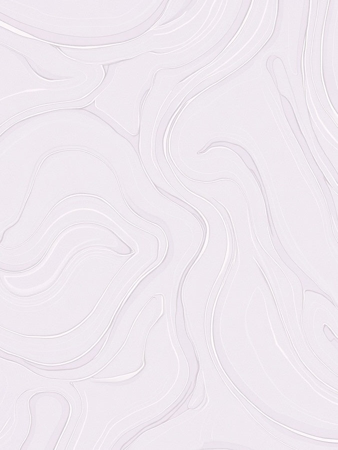 Soft White Swirling Marble Texture Rug