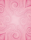 Abstract Swirls Pink Flow Pattern Rug