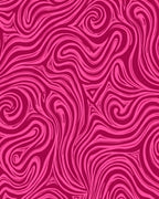 Bold Pink Swirl Design Rug