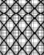 Bold Intersecting Line Pattern Rug
