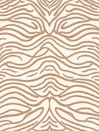 Abstract Wavy Stripe Pattern Rug