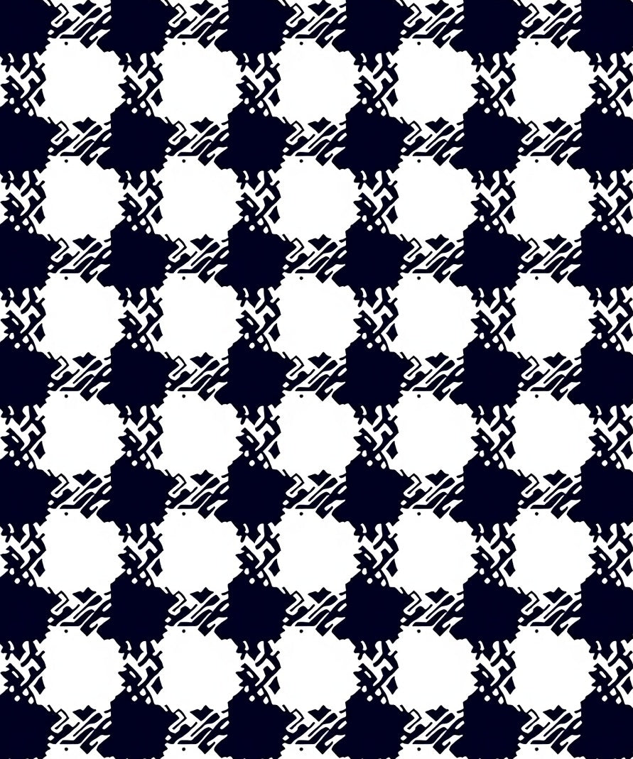Bold Checkered Abstract Pattern Rug