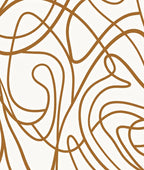 Modern Flowing Line Abstract Pattern Rug