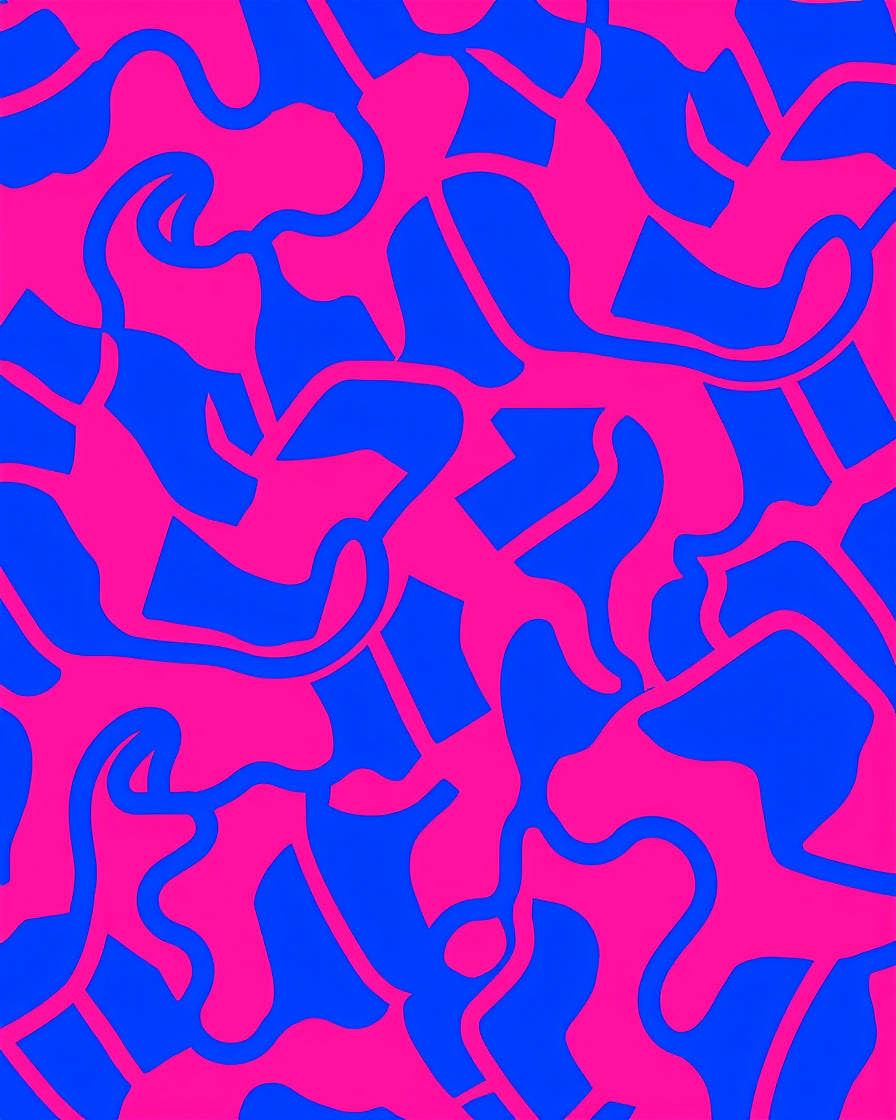 Abstract Line Art Design Rug