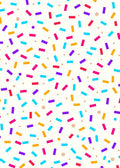 Colorful Sprinkle Pattern Design Rug
