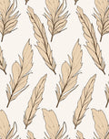 Feather Pattern Delicate Design Rug