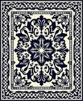 Ornate Bold Filigree Pattern Rug