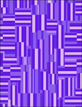 Abstract Violet Geometric Block Pattern Rug