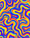 Vibrant Swirl Pattern Design Rug