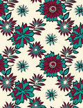 Bold Floral Pattern Design Rug