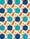 Floral Vine Inspired Contemporary Design Rug
