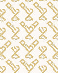 Golden Chain Moderne Patterned Rug