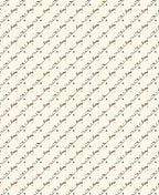 Diagonal Line People Tree Pattern Rug