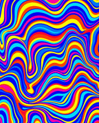 Vibrant Swirls Pattern Rug