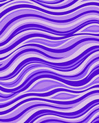 Purple Violet Wavy Abstract Design Rug